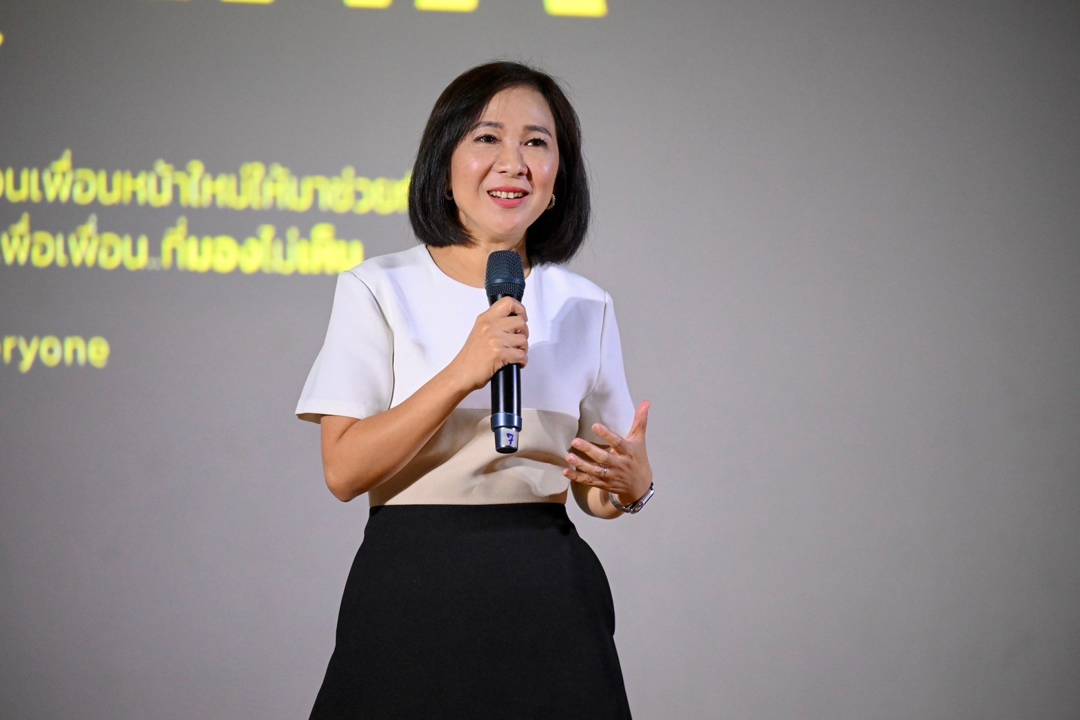 นางภรณี ภู่ประเสริฐ ผู้ช่วยผู้จัดการกองทุน สสส. และรักษาการผู้อำนวยการสำนักสนับสนุนสุขภาวะประชากรกลุ่มเฉพาะ