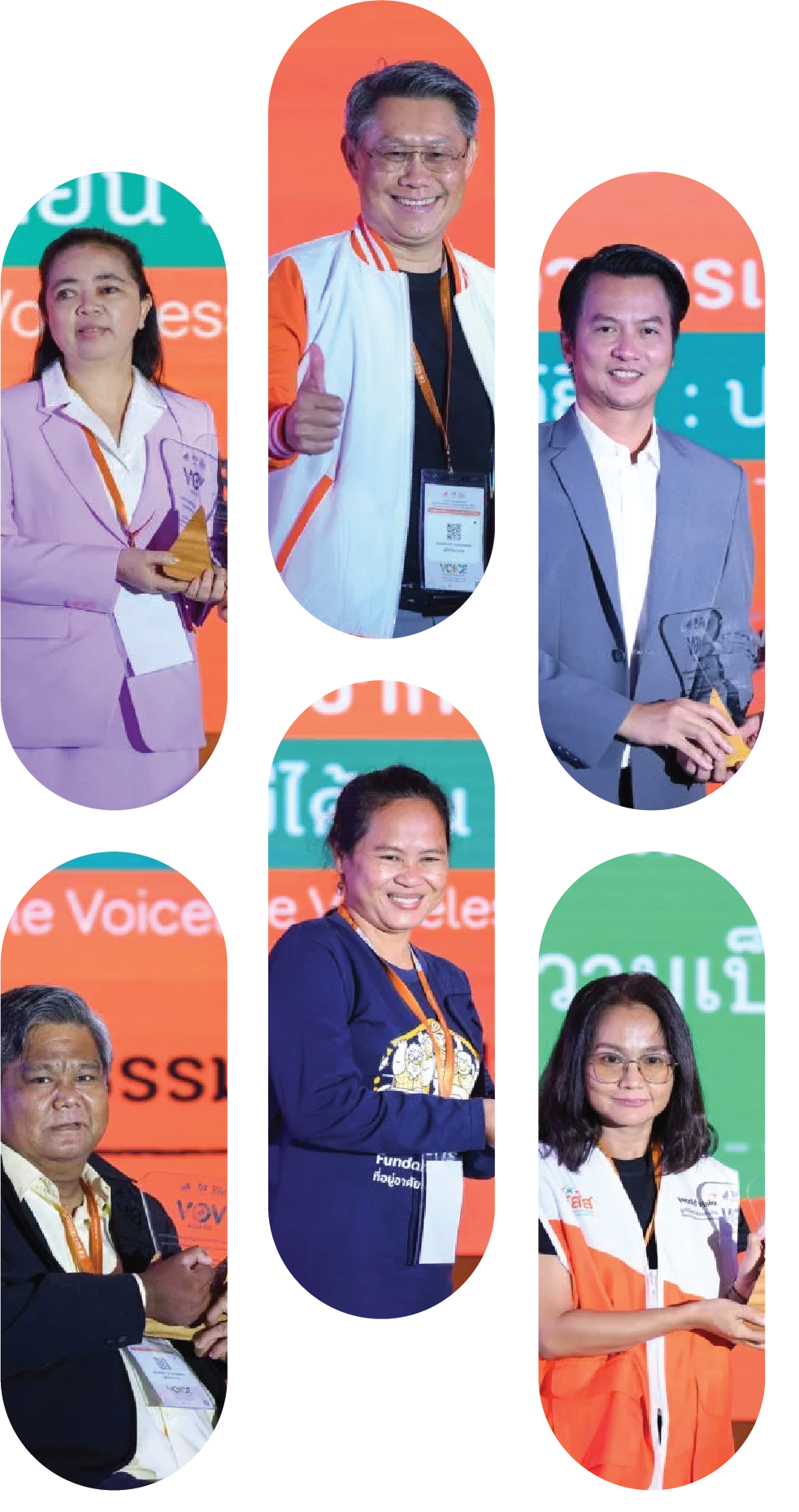 รางวัล VOV AWARD (Voice of The Voiceless Award) จัดขึ้นครั้งแรกเมื่อปี 2562 ในงานประชุมวิชาการและแลกเปลี่ยนเรียนรู้เสียงที่คนอื่นไม่ได้ยิน : ประชากรกลุ่มเฉพาะ ครั้งที่ 1 เพื่อเป็นรางวัลที่สร้างขวัญและกำลังใจให้บุคคลและองค์กร ที่ส่งเสียง สานพลัง สร้างความร่วมมือในการทำงานขับเคลื่อนงานสร้างเสริมสุขภาวะประชากรกลุ่มเฉพาะ ซึ่งในปี 2568 นี้จะถูกจัดขึ้นต่อเนื่องเป็นปีที่ 3 ประกอบด้วย 5 ประเภทรางวัล ดังนี้ รางวัลบุคคลขวัญใจของประชากรกลุ่มเฉพาะ (ภาครัฐและภาคประชาสังคม) รางวัลองค์กรขวัญใจของประชากรกลุ่มเฉพาะ (ภาครัฐและภาคประชาสังคม) รางวัลบุคคลต้นแบบประชากรกลุ่มเฉพาะ รางวัลนักสื่อสารเพื่อประชากรกลุ่มเฉพาะ และรางวัลภาคเอกชนหนุนเสริมขับเคลื่อนงานสร้างเสริมสุขภาวะประชากรกลุ่มเฉพาะ รวมทั้งสิ้น 35 รางวัล โดยการมอบรางวัล VOV AWARD 2025 จะจัดขึ้นในงานประชุมวิชาการและแลกเปลี่ยนเรียนรู้เสียงที่คนอื่นไม่ได้ยิน : ประชากรกลุ่มเฉพาะ ครั้งที่ 3 ใน วันที่ 19 มิถุนายน 2568 ณ อิมแพคฟอรั่ม เมืองทองธานี